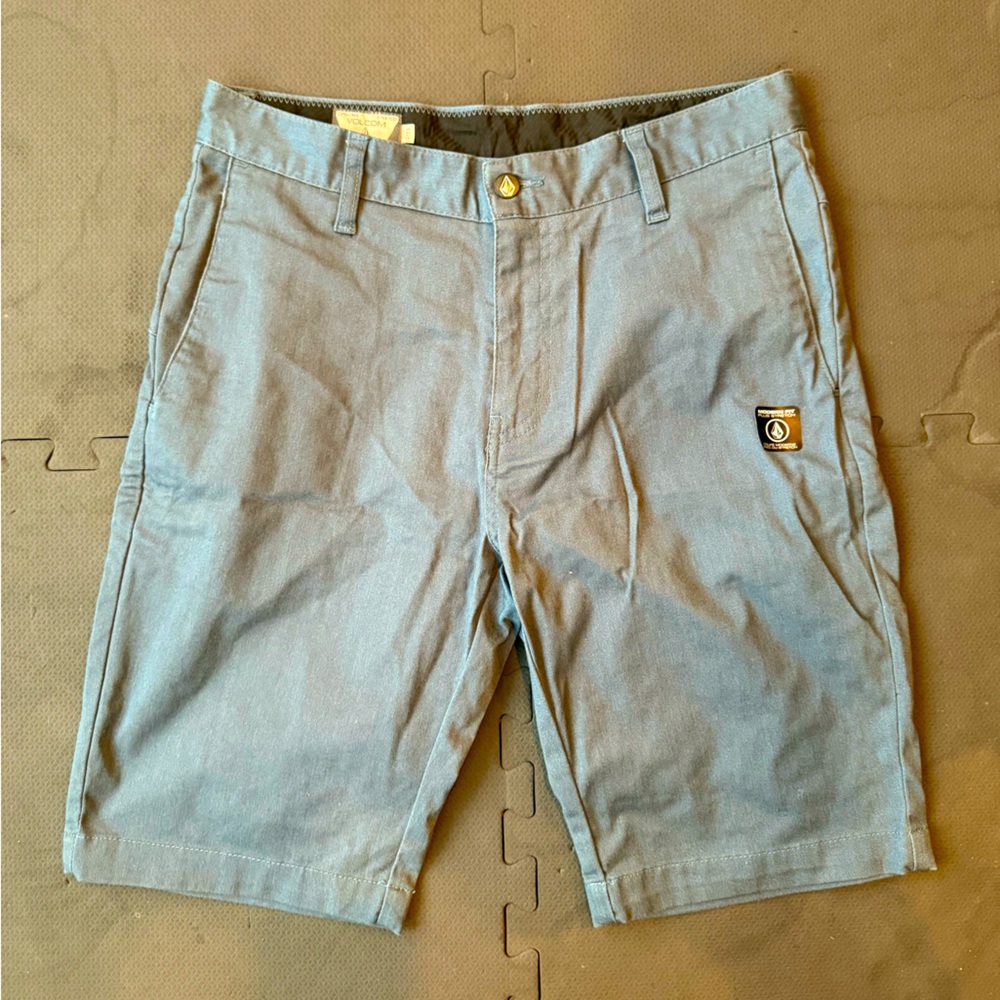 Volcom Men’s Hybrid Chino Shorts - Gray, Size 29